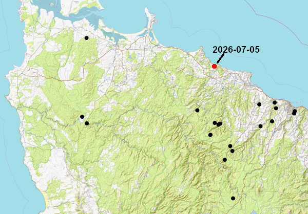 Tas Polydactylogonus map